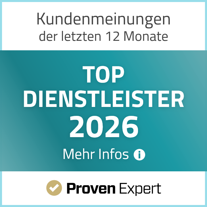 Proven Expert - Top Dienstleister 2026