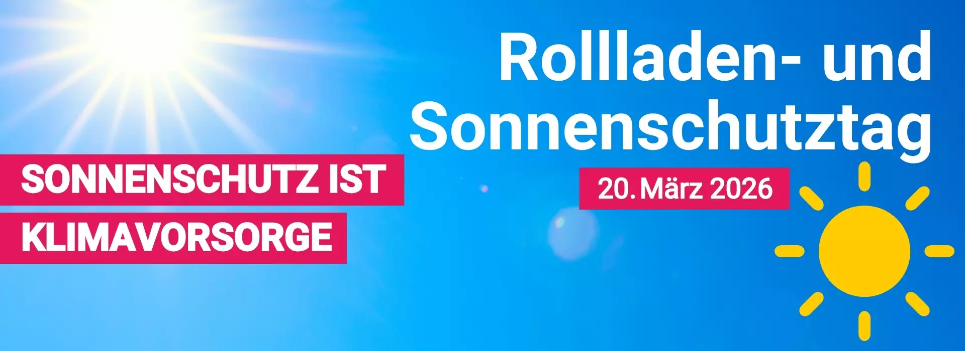 Rolladen- und Sonnenschutztag bei SOWERO