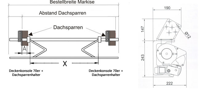 Hülsenmarkise H-Basic online bestellen