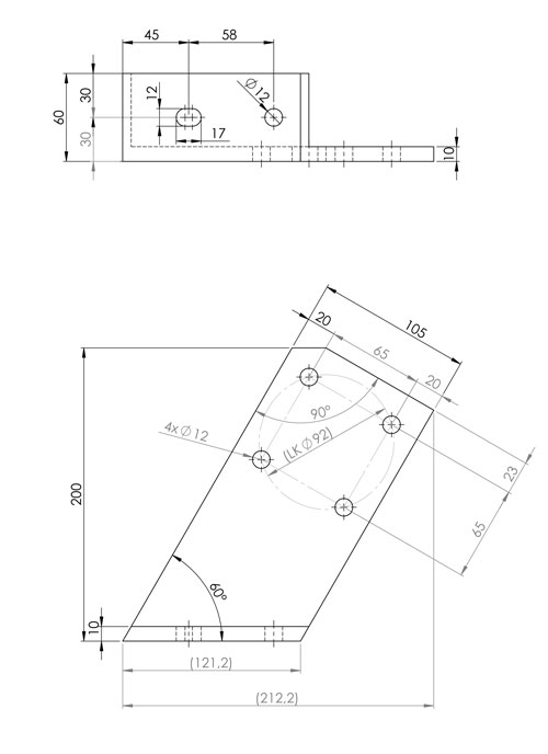 S-Fine Dachsparrenhalter S-Fine Dachsparrenhalter