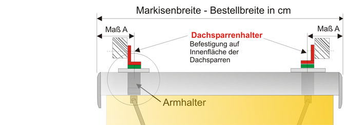 K450 Dachsparren innen