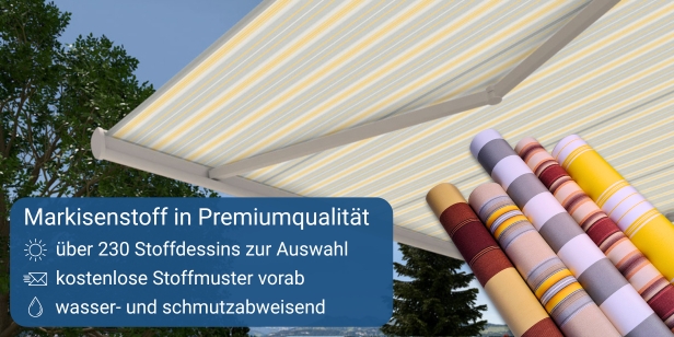 Markisenstoffe in Premiumqualität