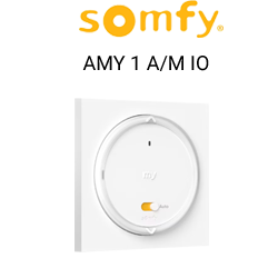 somfy Amy 1 A/M io 1-Kanal Funkwandsender inkl. Rahmen