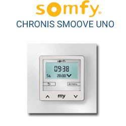 somfy Chronis Smoove Uno inkl. Abdeckung