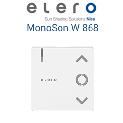 elero MonoSon W 868 1-Kanal Wandsender (eingelernt) elero MonoSon W 868 1-Kanal Wandsender (eingelernt)
