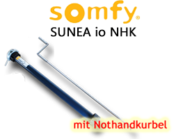 Bedienung der SERENO mit somfy Funkmotor Bedienung der SERENO