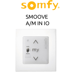 somfy Smoove A/M IN io pure 1-Kanal Funkwandsender inkl. Rahmen somfy Smoove A/M IN io pure 1-Kanal Funkwandsender inkl. Rahmen