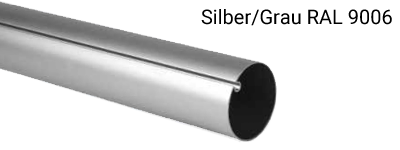 Farbe der Komponenten des SHADE INOX Silber / Grau ähnlich RAL 9006