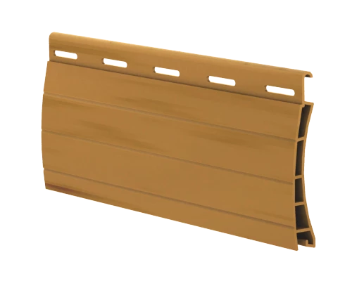 SK37 PVC Hohlkammer Holz hell