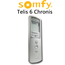 somfy TELIS 6 Chronis RTS 6-Kanal Funkprogrammschaltuhr