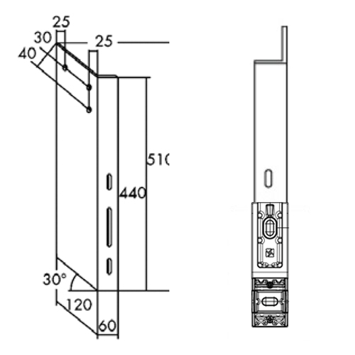 Dachsparrenhalter