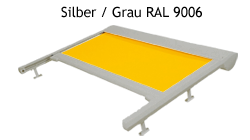 Gestellfarben der S-Major Silber / Grau RAL 9006
