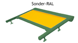 Gestellfarben der S-Major Sonder-RAL RAL 