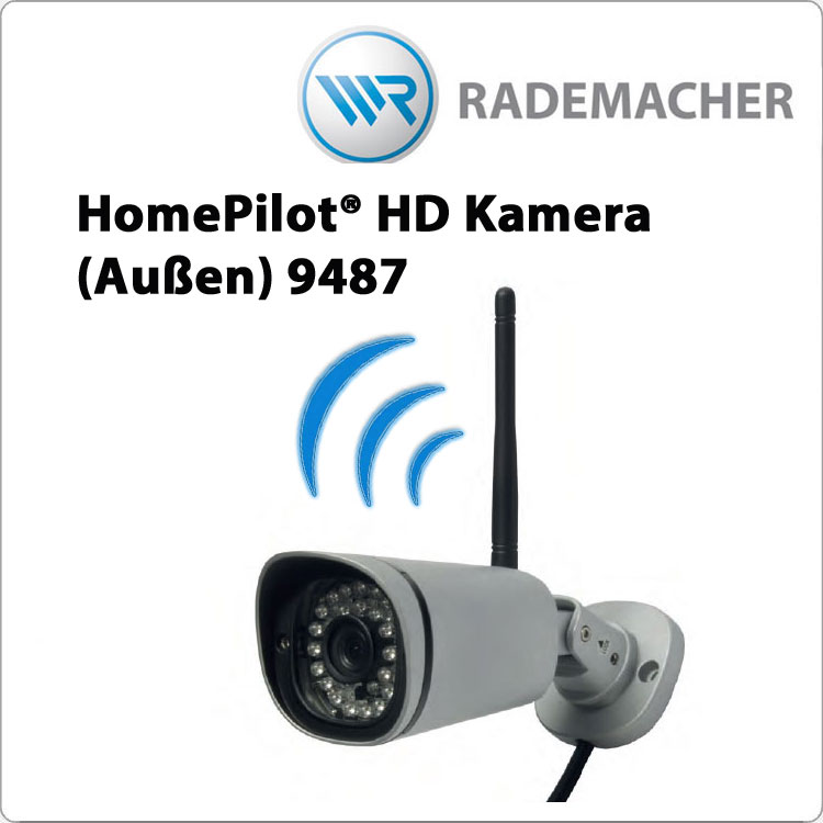 RADEMACHER DuoFern HD Kamera 9487 aussen Bild 1