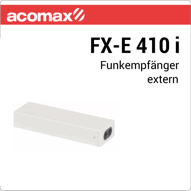 FX-E 410 i ACOMAX externer Funkempfänger