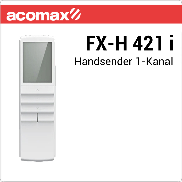FX-H 421 i ACOMAX Funk-Handsender 1-Kanal