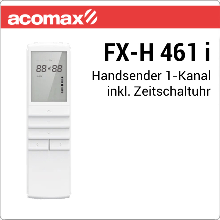 FX-H 461 i ACOMAX Funk-Handsender 1-Kanal Time Bild 1