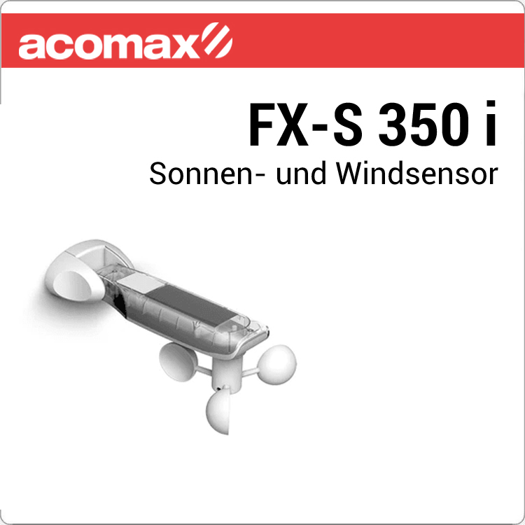 FX-S 350 i ACOMAX Sonne-Wind Sensor Solar