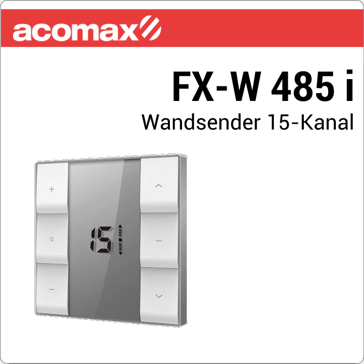FX-W 485 i ACOMAX Funk-Wandsender 15-Kanal Bild 1