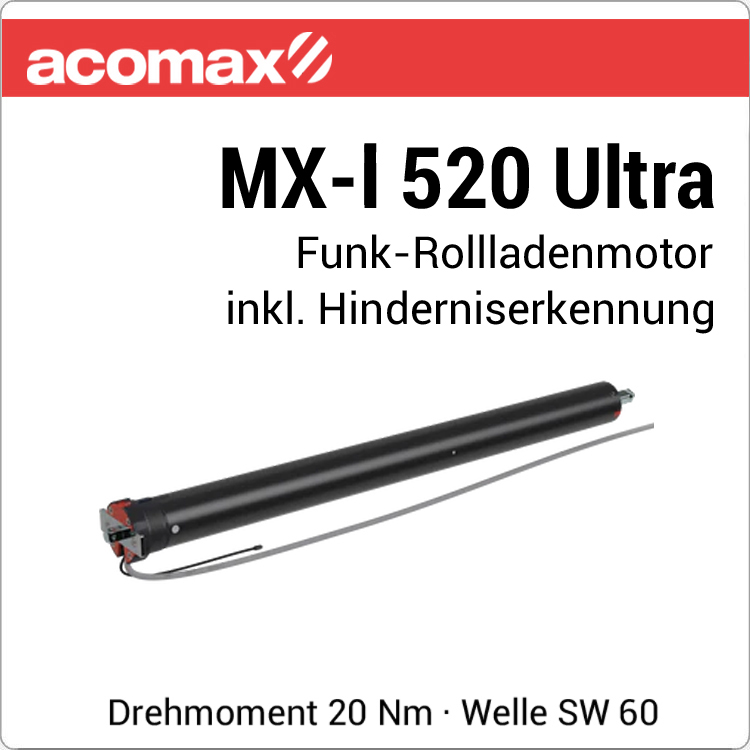 MX-I 520 Ultra Funk-Rollladenmotor 20 Nm 230V Bild 1