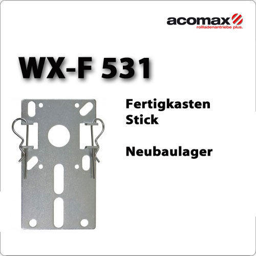 WX-F 531 Neubaukastenlager Bild 1