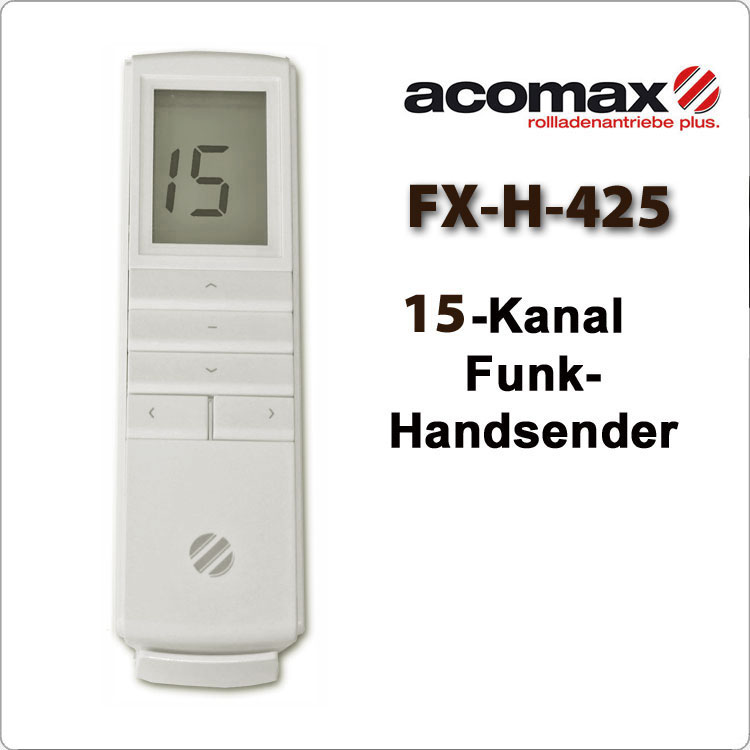 FX-H 425 ACOMAX Funk-Handsender 15-Kanal  Bild 1