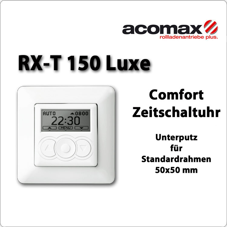 Zeitschaltuhr RX-T 150 Luxe Standard Unterputz