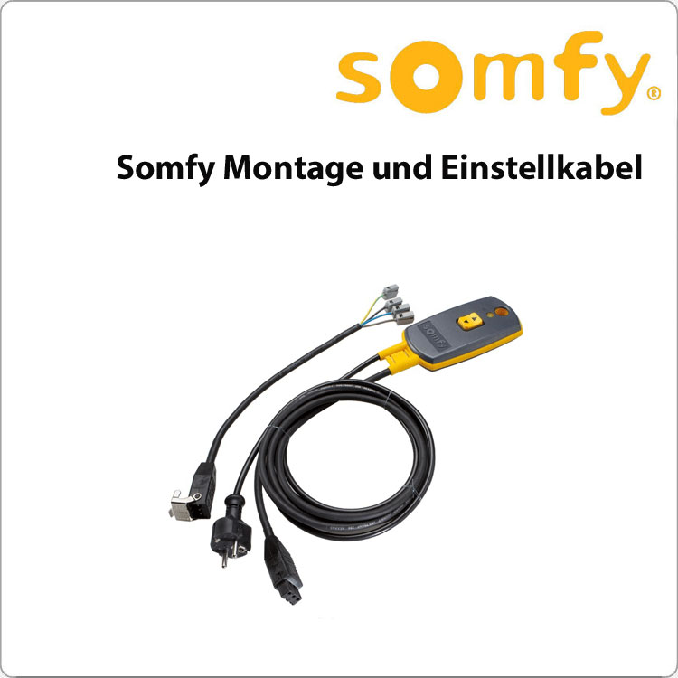 Universal Montage und Einstellkabel für SOMFY 230 V Bild 1
