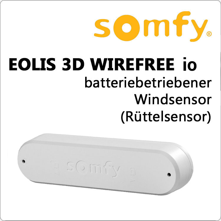 SOMFY EOLIS 3D WireFree IO Funkwindsensor (weiß)