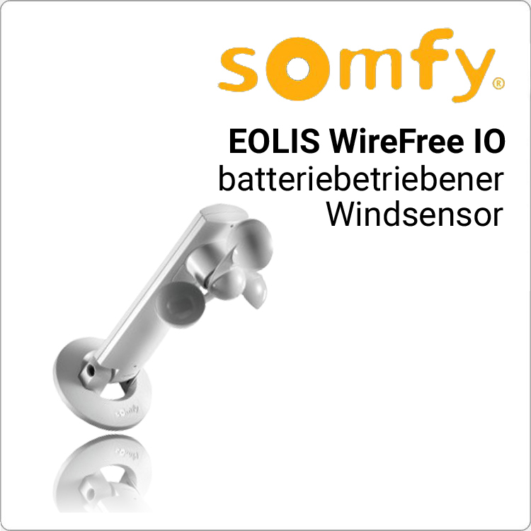 SOMFY EOLIS WireFree IO Funkwindsensor