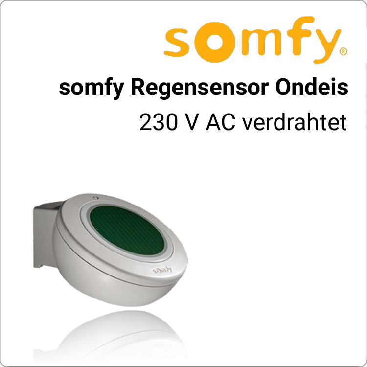 SOMFY Regensensor Ondeis 230 V AC verdrahtet Bild 1