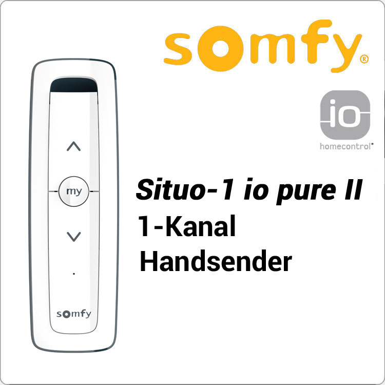 SOMFY-SITUO-1 IO II pure 1-Kanal Handsender Bild 1