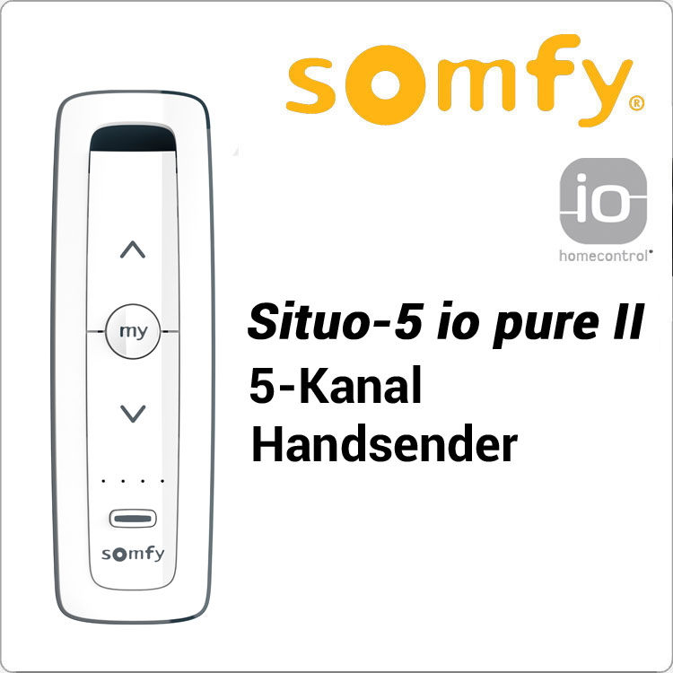 SOMFY-SITUO-5 IO II pure 5-Kanal Handsender