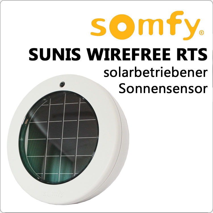 SOMFY Sunis WireFree RTS Sonnensensor