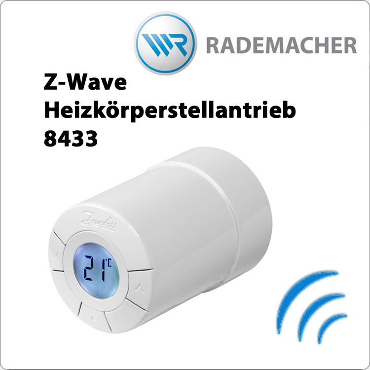 RADEMACHER Z-Wave Heizkörperstellantrieb 8433
